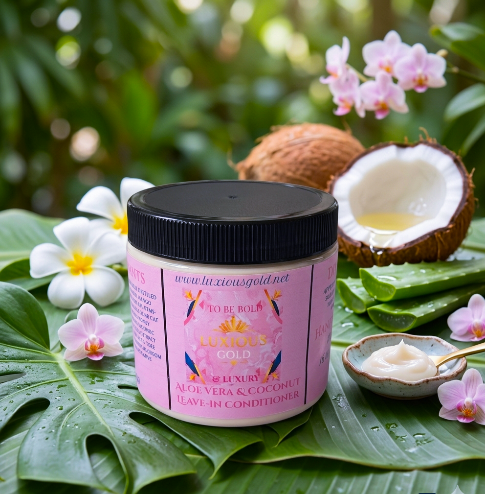 Aloe vera & Coconut Leave-in Conditioner